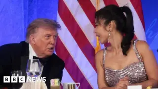 Trump targets media with sharp barbs at WHCA dinner, mixed with rare warmth