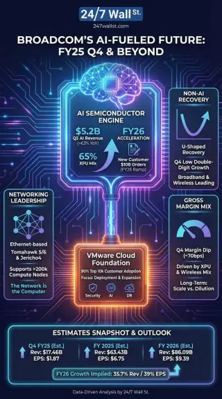Broadcom's AI Revenue Surges 221% as Custom Silicon Gains Traction