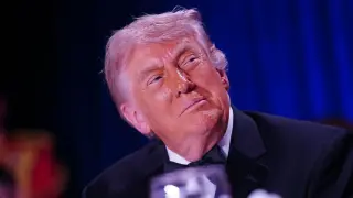 Trump blasts reporter over WHCD shooter's manifesto reading