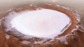 Mars North Pole Ice Found to Be 3% Dust, Not 25%
