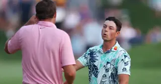 Monday showdown: Scheffler, Hovland vie for Travelers Championship title after rain delay