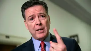 Judge conditionally cancels Comey hearing if waiver filed in Trump threat case