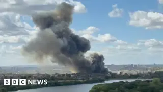 Massive Neasden fire halts London Tube and disrupts rail services