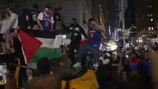 Knicks Victory Triggers NYC Night of Chaos: Vandalism, Shootings, and Arrests