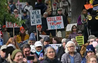 Maine Democrats Mobilize for Final Push Against Susan Collins