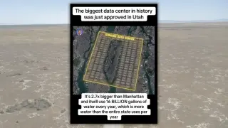 Utah AI Data Center's Water Footprint in Question as Plans Evolve