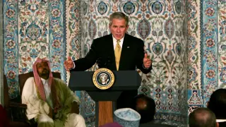 Bush Recollects 9/11 Mosque Visit as Anniversary Approaches