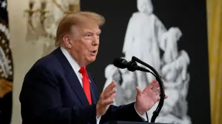 Trump Declares 'Plunder' of Columbus Statues Ended as He Courts Italian American Voters