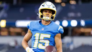 Chargers List McConkey as Questionable for Raiders After Rib Injury