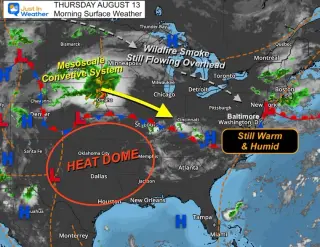 Baltimore Weather: Warm Humidity Persists; Saturday Looks Sunny, Weekend Storms Expected