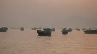 Iran fires missiles and drones toward Hormuz; U.S. forces intercept
