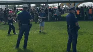 Newborn found in portable restroom at Electric Forest campground; investigation underway