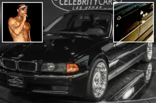 Bullet-scarred Tupac BMW lists for $1.75M as murder case resumes in Las Vegas