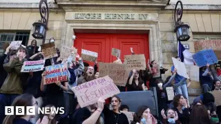France Halts Lessons as Student Protests Demand Action After Hand Amputation