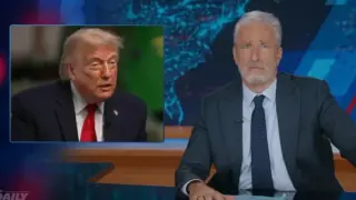 Stewart Roasts Trump: ‘Man-Baby’ Exit from Meet the Press