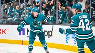Sharks Defeat Panthers 4-3 in OT as Will Smith Scores Twice and Barkov Exits Early