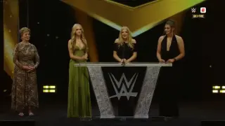 Stephanie McMahon inducted into WWE Hall of Fame by family