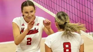 Nebraska's Bergen Reilly Headlines Sold-Out Sioux Falls Homecoming Exhibition