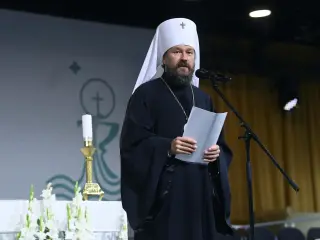Prague detains Russian Orthodox bishop after suspicious white substance found in car