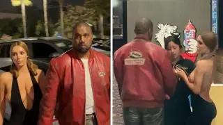 Bianca Censori Wows in a Revealing Top on Kanye Outing