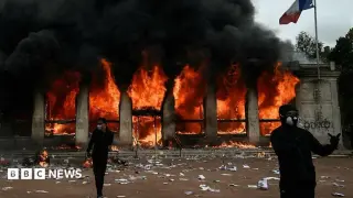 France erupts in nationwide unrest as student-led protests turn violent