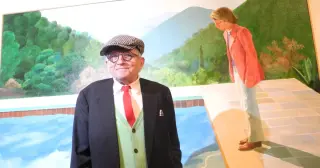 David Hockney, pool-scene pioneer and Britart icon, dies at 88