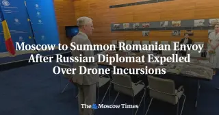 Moscow to Call Romanian Envoy Over Drone Incursion Dispute