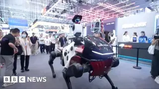 Robot horses and dancing bots steal the show at Beijing's World Robot Conference