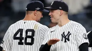 Yankees crush Red Sox 9-0 behind Schlittler, Rice despite Judge absence