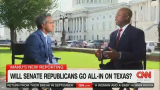 Raju presses Scott on El-Sayed’s name and ‘Muslim’ insinuation in ads