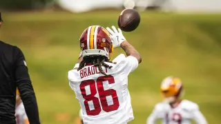 Depth players seize reps as Commanders' minicamp opens