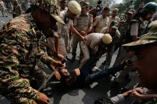Delhi Police Intercept 'Cockroach' Leaders on Plane Amid SIR Protests