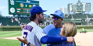 Swanson's Three-Homer Night Sparks Cubs' 23-Run Outburst