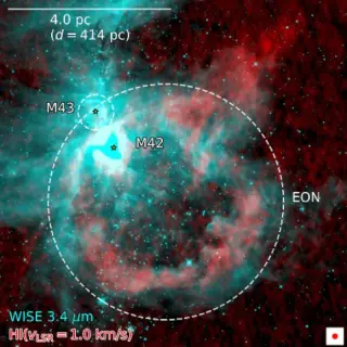 Orion Nebula Exposes Complex Shells From Repeated Stellar Feedback