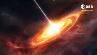 Euclid finds two ancient quasars, each shining with a trillion suns