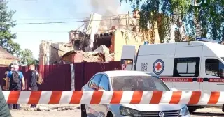 Ukraine says satellite hub near Moscow was hit as drone wave targets the capital