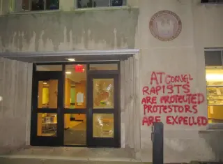 Cornell Activists Vandalize Admin Building Amid Ongoing Fraternity Rape Probe