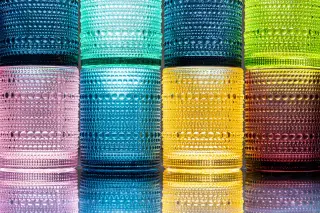Beaded Glassware: The Texture-Forward Trend Spreading From Restaurants to Homes