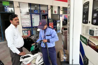 India Tightens its Belt as Fuel Prices Rise on Global Energy Shock