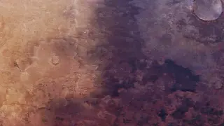 Mars Express Spots Dark Ash Creeping Across the Red Planet