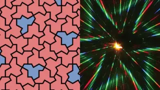 13‑sided 'einstein' tile forms a nonrepeating crystal that twists light