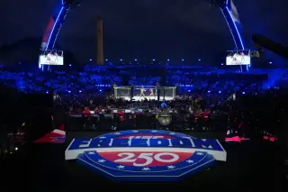 Gaethje claims lightweight title on White House lawn as Freedom 250 entertains Trump birthday spectacle