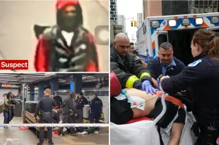 Bronx security guard killed in Midtown subway dispute; suspect remains at large
