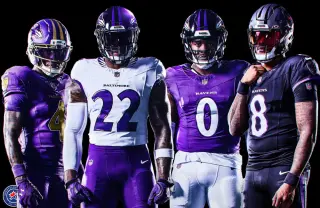 Ravens Reveal Subtle 2026 Uniform Refresh With Iridescent Accents