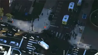 Downtown Minneapolis shooting leaves multiple victims, including officers, with gunman dead