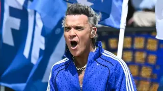 Robbie Williams Turns World Cup ‘Substance’ Moment Into Minty Comeback
