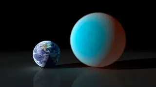GJ 523b: A colossal rocky world defying formation expectations