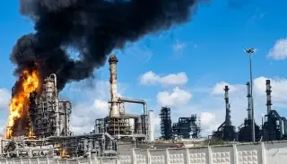 Drone strike ignites Perm refinery, triggering fire and alarms