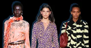DVF's New Era: Zankov Channels Disco-Color Sport in NYFW Debut