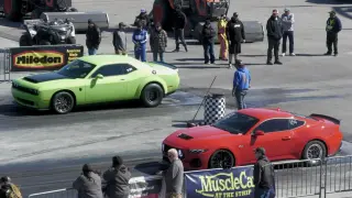 Demon 170 Obliterates 750-HP Mustang in Drag Race